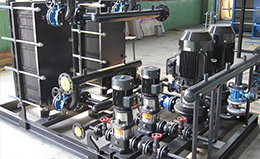 客戶購買板式換熱器提供全程服務